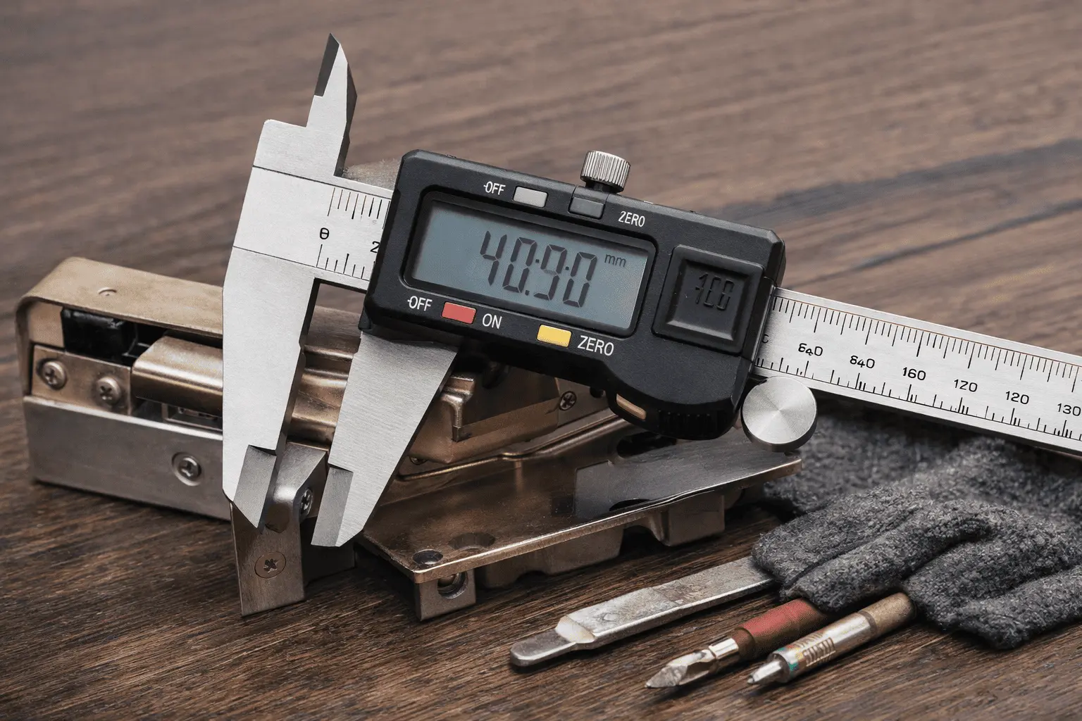 Замер параметров замка перед покупкой