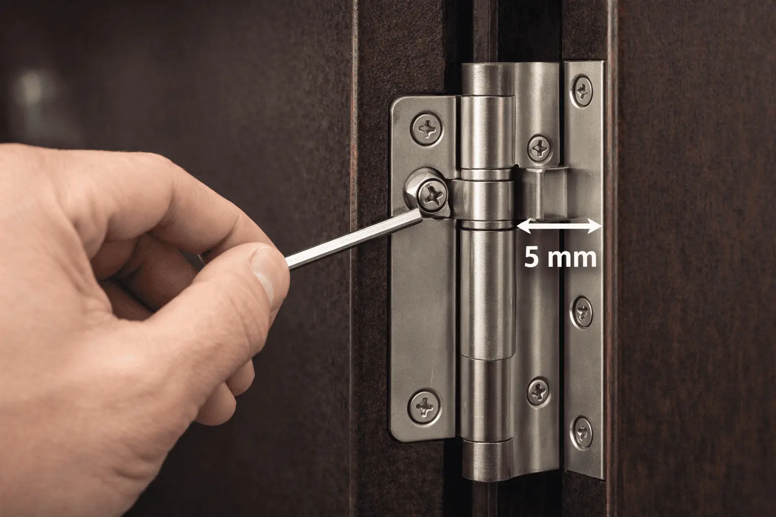 Регулировка двери перед заменой замка